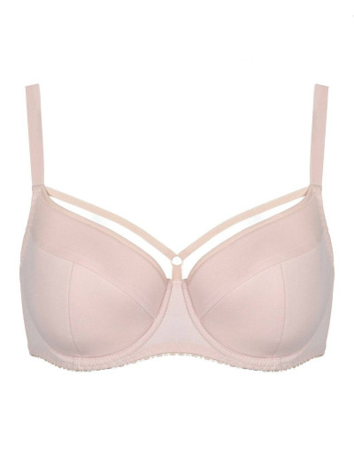 Бюстгальтер балконет Kinga NATI II BC-451 бежевый, Цвет: бежевый, Размеры: 65K, изображение 5