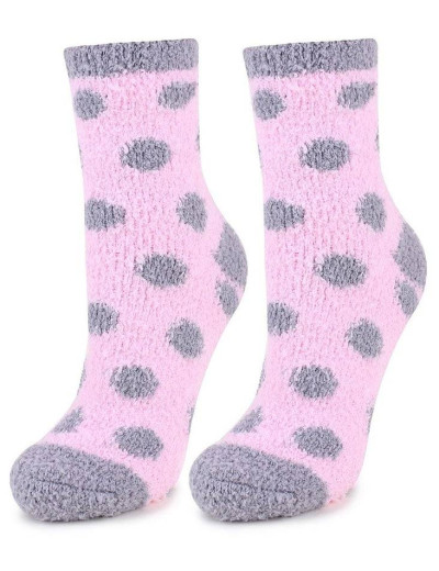 Плюшевые носки Marilyn COOZY L51 розовый, Цвет: розовый, Размеры: UN