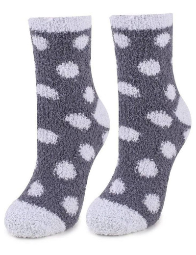 Плюшевые носки Marilyn COOZY L51 серый, Цвет: серый, Размеры: UN