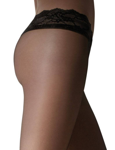 Колготки матовые Marilyn EROTIC VITA BASSA 15 den черный, Цвет: черный, Размеры: 4, изображение 4