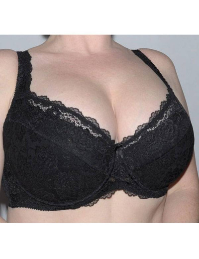 Бюстгальтер балконет Albina L CHARM 8010 черный, Цвет: черный, Размеры: 95E, изображение 3