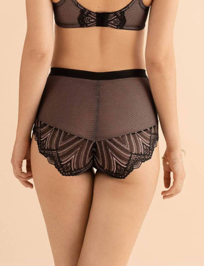 Трусы шорты высокие Alles NOEL FIGI CLASSIC, Цвет: черный, Размеры: XL, изображение 2