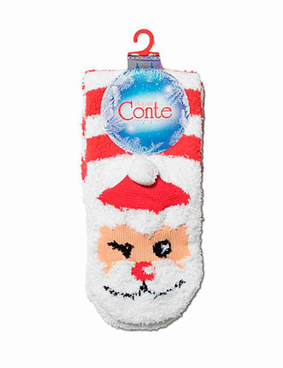 Красные женские носки CONTE 19С-84СП 448, Цвет: красный, Размеры: 36/39, изображение 2