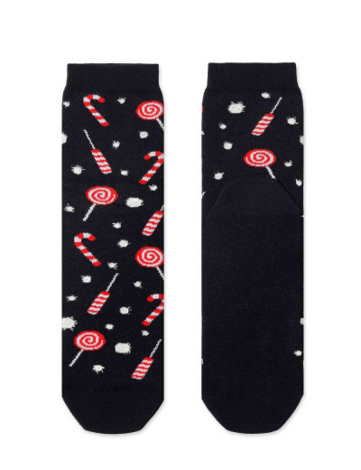 Темно-синие женские носки CONTE 20С-34СП 521 темно-синий, Цвет: темно-синий, Размеры: 36/39, изображение 2