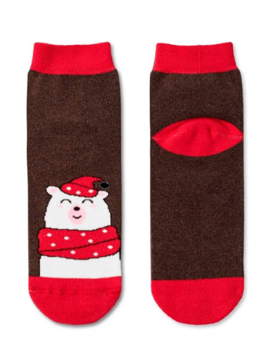 Носки женские Conte БРЕСТСКИЕ 20С1429 369 темно-коричневый, Цвет: темно-коричневый, Размеры: 36/37, изображение 2