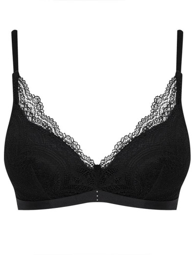 Бюстгальтер пуш-ап без косточек Esotiq FREEDOM 38407 черный, Цвет: черный, Размеры: 75D, изображение 5