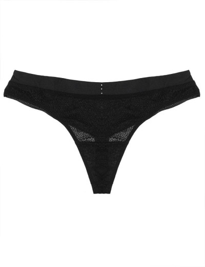 Трусы стринги Esotiq FREEDOM 38409 черный, Цвет: черный, Размеры: S, изображение 3