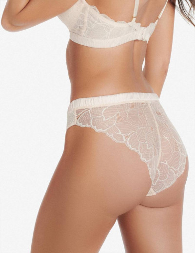 Трусы бразилиана Esotiq BESO 38401 экрю, Цвет: экрю, Размеры: L, изображение 2