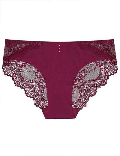 Трусы бразилиана Esotiq DATE 38324 бургундское вино, Цвет: бургундское вино, Размеры: XL, изображение 3