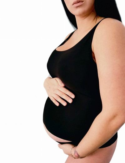 Майка на широких бретелях Julimex FLEXI черный, Цвет: черный, Размеры: UN, изображение 3