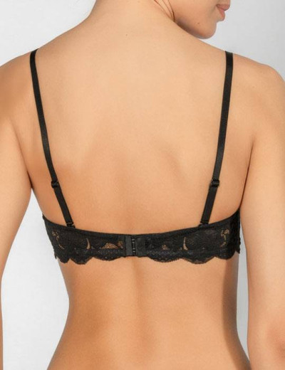 Бюстгальтер бандо с пуш-ап Mioocchi LAURA 7543 nero, Цвет: nero (черный), Размеры: 85D, изображение 2