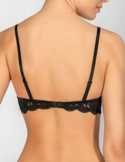 Бюстгальтер пуш-ап с гелем Mioocchi LAURA 7545 nero, Цвет: nero (черный), Размеры: 85B, изображение 2