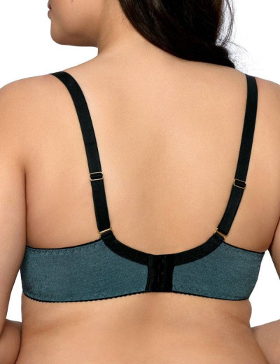 Бюстгальтер балконет Nipplex AGNES U, Цвет: зеленый, Размеры: 65F, изображение 2