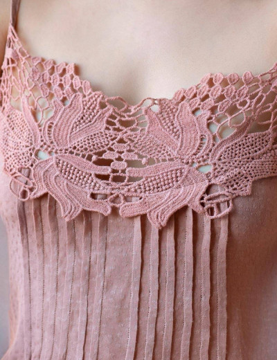 Топ на тонких бретелях Opium M-83, Цвет: пудрово-розовый, Размеры: S, изображение 3 Топ на тонких бретелях Opium M-83, Цвет: пудрово-розовый, Размеры: S, изображение 3