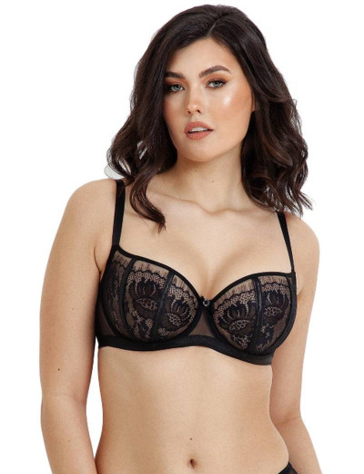 Бюстгальтер балконет мягкий Subtille AIDA soft balconette черный, Цвет: черный, Размеры: 85F, изображение 4