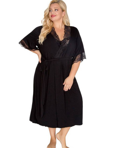 Пеньюар Akcent 531 черный, Цвет: черный, Размеры: L, изображение 3