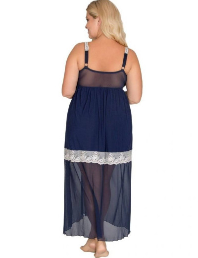 Сорочка для пышной груди Akcent 537 индиго, Цвет: индиго, Размеры: XL, изображение 2