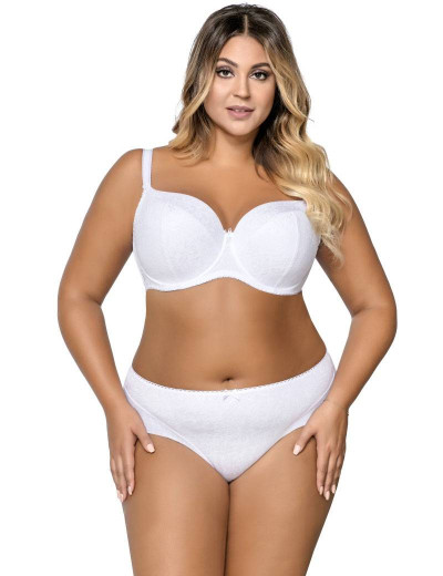 Бюстгальтер балконет Ava JACQUARD 1741 U белый, Цвет: белый, Размеры: 100G, изображение 3