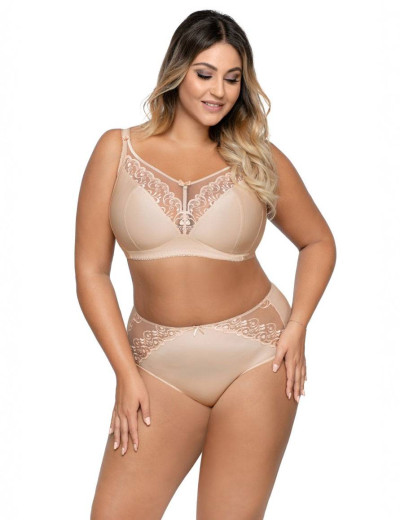 Трусы бразилиана Ava LIBI 1691 braz бежевый, Цвет: бежевый, Размеры: S, изображение 3