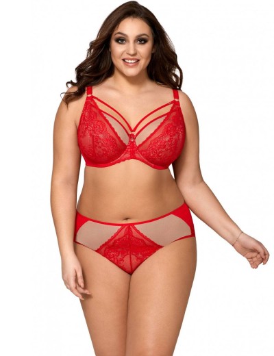 Трусы слипы миди Ava VENUS 1824 figi красный, Цвет: красный, Размеры: L, изображение 3