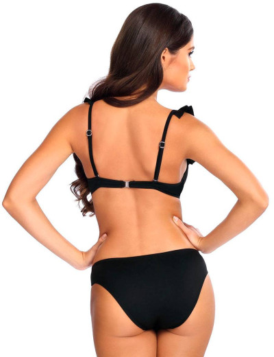 Раздельный купальник пуш-ап Lorin L2368/1, Цвет: черный, Размеры: 70C, изображение 2