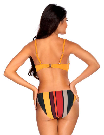 Раздельный купальник пуш-ап Lorin L2395/1, Цвет: желтый, Размеры: 70D, изображение 2