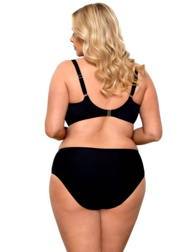 Раздельный купальник с мягкой чашкой Lorin L3085/1 BIG, Цвет: черный, Размеры: 75D, изображение 2