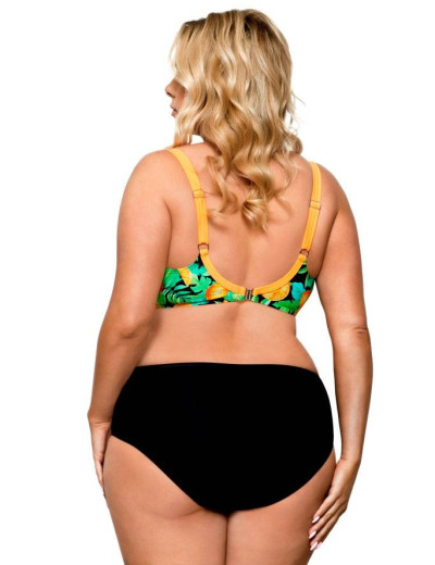 Раздельный купальник с мягкой чашкой Lorin L3090/1 BIG, Цвет: флора, Размеры: 90D, изображение 2