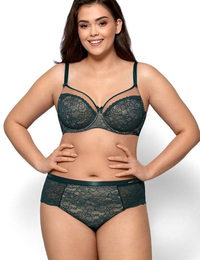 Трусы слипы миди Nipplex ANASTASIA FIGI, Цвет: зеленый, Размеры: 2XL, изображение 3