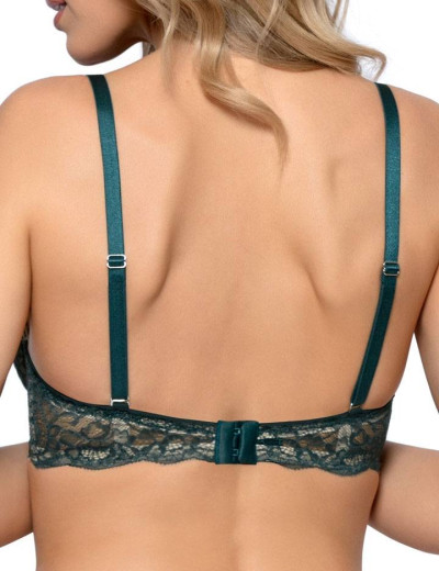 Бюстгальтер балконет пуш-ап Nipplex ANASTASIA P-UP, Цвет: зеленый, Размеры: 65D, изображение 2