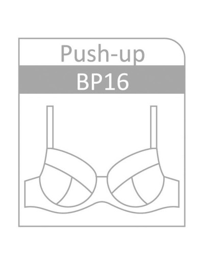 Бюстгальтер балконет пуш-ап Nipplex ANASTASIA P-UP, Цвет: зеленый, Размеры: 65D, изображение 4