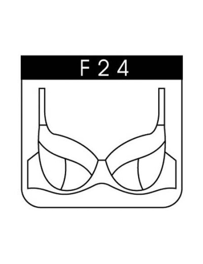 Бюстгальтер балконет Nipplex ATENA U, Цвет: телесный, Размеры: 85E, изображение 3