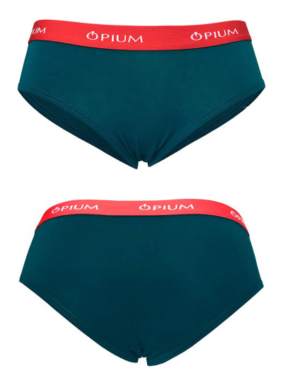 Трусы шорты хлопковые Opium T-31 зеленый, Цвет: зеленый, Размеры: S, изображение 3