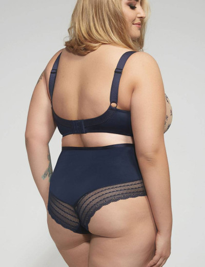 Бюстгальтер мягкий Kris Line JASSMIN soft, Цвет: синий, Размеры: 70F, изображение 2