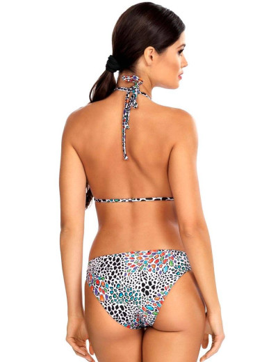 Раздельный купальник халтер Lorin L1120/1, Цвет: мультиколор, Размеры: S, изображение 2