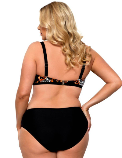 Раздельный купальник бандо Lorin L2328/1 BIG, Цвет: черный, Размеры: 85C, изображение 2