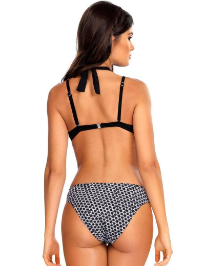 Раздельный купальник пуш-ап Lorin L2398/1, Цвет: черный, Размеры: 70B, изображение 2