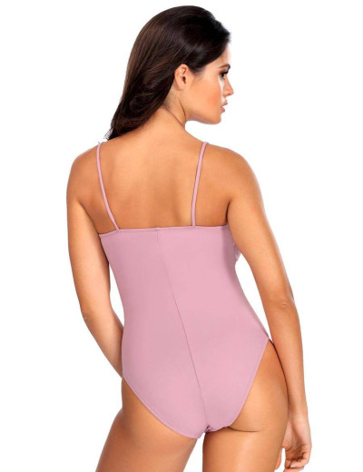 Слитный купальник Lorin L4417/1, Цвет: слива, Размеры: S, изображение 2