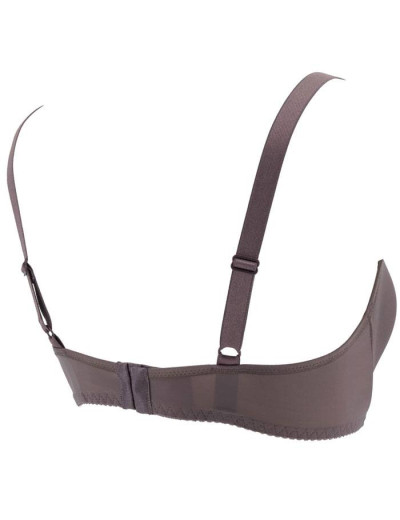 Бюстгальтер спейсер Milavitsa 119141 шоколадный трюф, Цвет: шоколадный трюф, Размеры: 75F, изображение 4