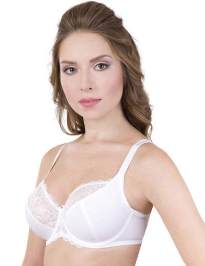 Бюстгальтер мягкий Milavitsa 102910 / 122910 белый, Цвет: белый, Размеры: 75D, изображение 4