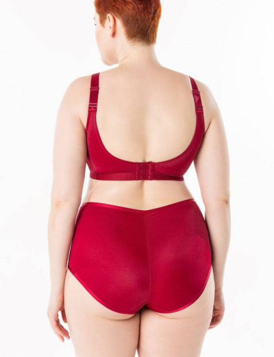 Трусы слипы высокие Sermija MARI 178-19-AK / 179-19-AK красная румба, Цвет: красная румба, Размеры: 2XL, изображение 4