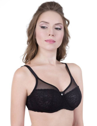 Бюстгальтер мягкий VOVA PATRICE V42711 черный, Цвет: черный, Размеры: 75E, изображение 2