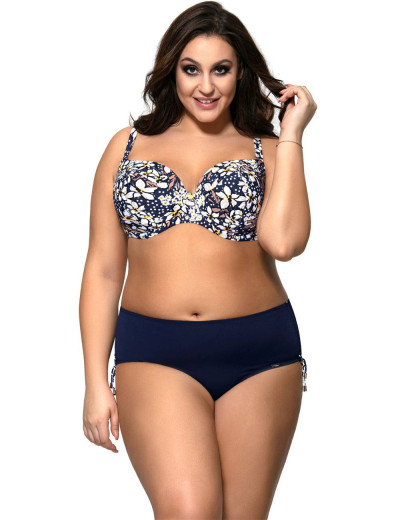 Верх купальника с уплотненной чашкой Ava SK114 U, Цвет: флора, Размеры: 90D, изображение 2