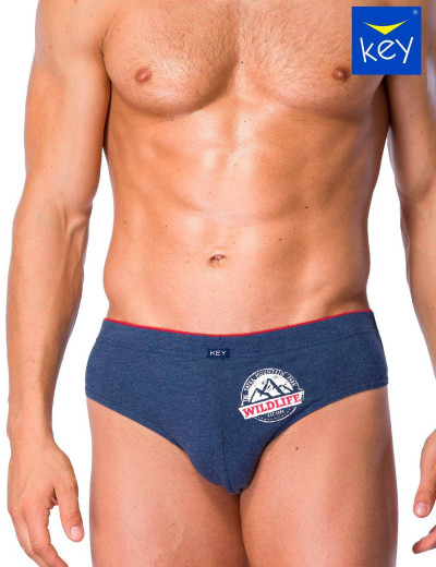 Комплект трусов слипов Key MPP 716 A21 (2 шт), Цвет: темно-синий+розовый, Размеры: M, изображение 2