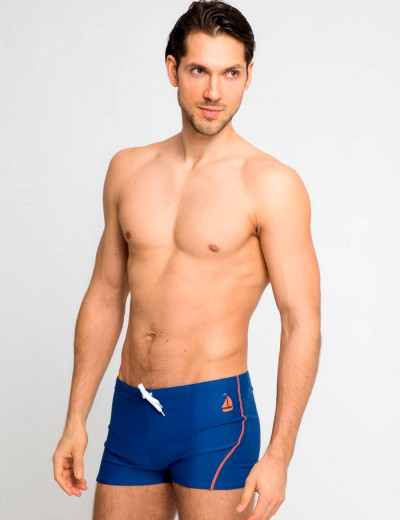 Плавки боксеры мужские LEYEROO BRIAN 001, Цвет: синий, Размеры: L, изображение 2