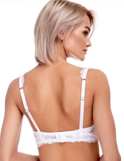 Кружевной бюстгальтер балконет Leilieve SAVOIR FAIRE 9100 bianco, Цвет: bianco, Размеры: 70B, изображение 2