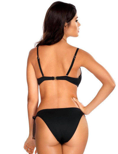 Раздельный купальник пуш-ап Lorin L2357/1, Цвет: черный, Размеры: 75C, изображение 2