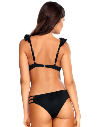 Раздельный купальник с уплотненной чашкой Lorin L2358/1, Цвет: черный, Размеры: 70C, изображение 2