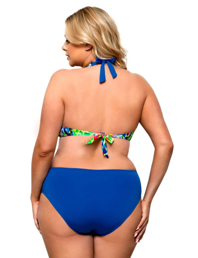 Раздельный купальник халтер Lorin L3083/1 BIG, Цвет: мультиколор, Размеры: 75D, изображение 2