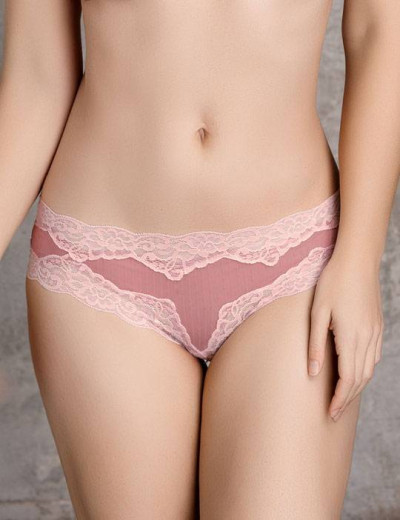 Комплект балконет пуш-ап и брифы Mioocchi MARTA 757272 rosa, Цвет: rosa (розовый), Размеры: 75A, изображение 4